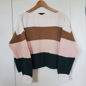 French Connection Striped Sweater | Women's Size Small